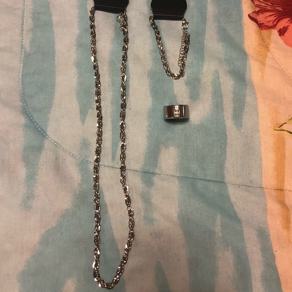 Men’s 3 piece silver Jewry